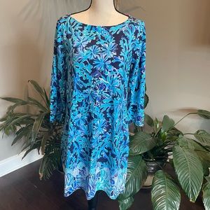 NWT Lilly Pulitzer Sophie dress, Bright Navy In Too Deep